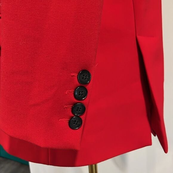 Ete Comme Hiver Paris Red Blazer NWT - small ($400) - Picture 6 of 14